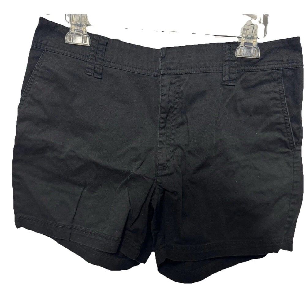 Kim Rogers Size 16 Black Cotton Shorts